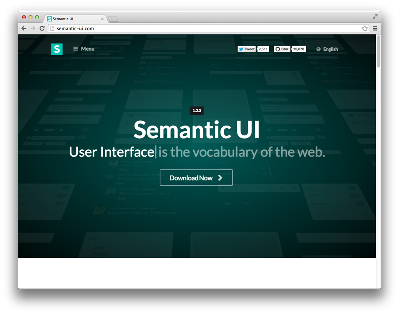 فریم ورک طراحی وب سایت و Semantic UI